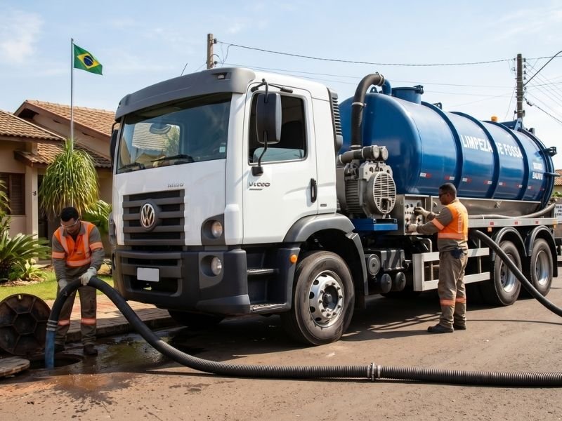 Caminhão Limpa Fossa em Bauru